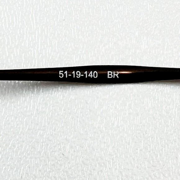 BLUE MOON BM85 Eyeglasses Frame Full Rim Oval 51-19-140 Metal Matte Brown Unisex - Picture 14 of 14